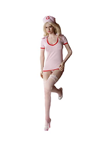 Vêtement de collection infirmière rose FireGirlToys FG049 1/6