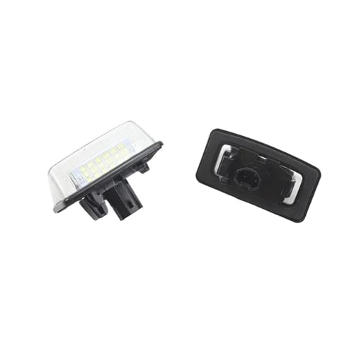Luces de matrícula LED 6000K para Toyota Alphard Wish Noah y Voxy trasero SMD 2