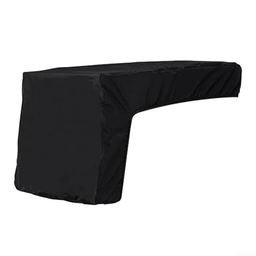 Yuanpgky - Yuanpgky Outdoor-Küchenbrenner-Abdeckung für Grill-Seitenbrenner, wasserabweisendes 210D-Oxford-Gewebe mit Kordelzug am Saum und doppelt genähten Nähten, robuster Schutz für (13,5 x 23 x 12 cm)