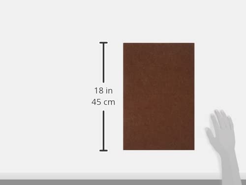 KECKU 390197 Felia (4 x 12320) Felia Table Set of 4 Brown Craft Felt 45 x 30 x 2 cm - Image 4