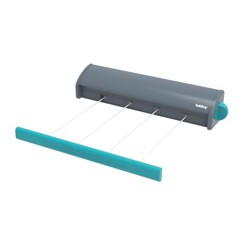 Beldray Retractable Washing Line 16 m Wall Mounted Dual Line