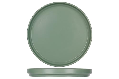 Cosy & Trendy ALTO - Platos de postre (6 unidades, 19,5 cm), color verde