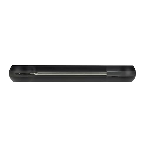 TFA Dostmann Digitales Fleischthermometer 0,6s schnell Messung, 14.1519, Grillthermometer, 0,3 °C Genau, Thermometer, Kochen, Bratenthermometer, für Küche Grill BBQ Backen, Küchenthermometer, schwarz