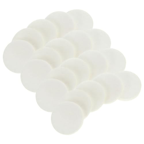 SMASOLO 200 pièces Tampons Absorbants Coton pour Diffuseur Parfum Recharge pour Parfum Maison Coussinets Blancs Adaptés à Pendentif Diffuseur Huile Essentielle