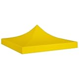 TALCUS Juego de muebles para tienda de campaña (2 x 2 m, 270 g/m²), color amarillo