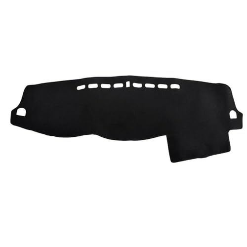 Cubierta de tablero frontal negra Mitsubishi Pajero 2007-2017 alfombra aislante