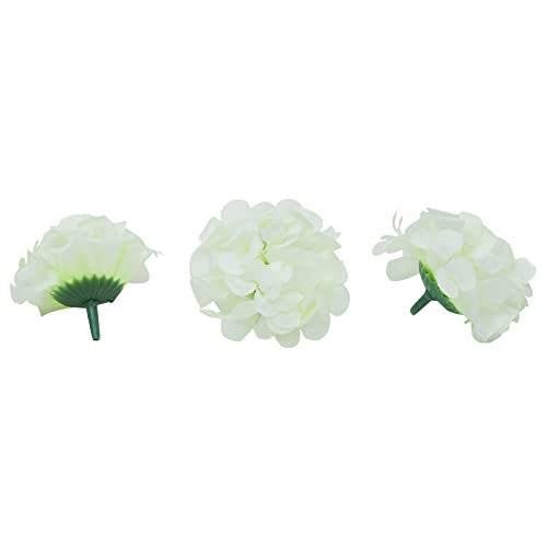 60 Pack Mini Pompom Hydrangeas For Arts And Diy Crafts, Light Green Artificial Flowers (2 Inches) #TOP2