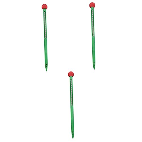 Thermomètre de sol en verre YARNOW lot de 3 pièces pour jardin et compost