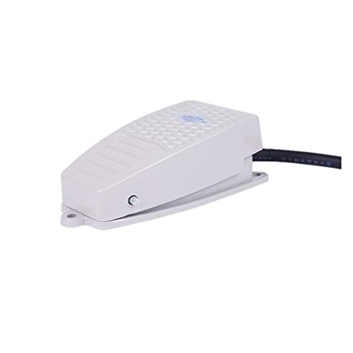 Interrupteur au pied EKW-5A-B commande a pedale aluminium contact 1NO 1NC