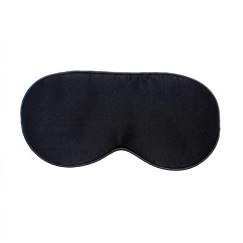 SAFIGLE Máscara Natural con Correa Ajustable Migrañas y Siestas y Descanso Negro