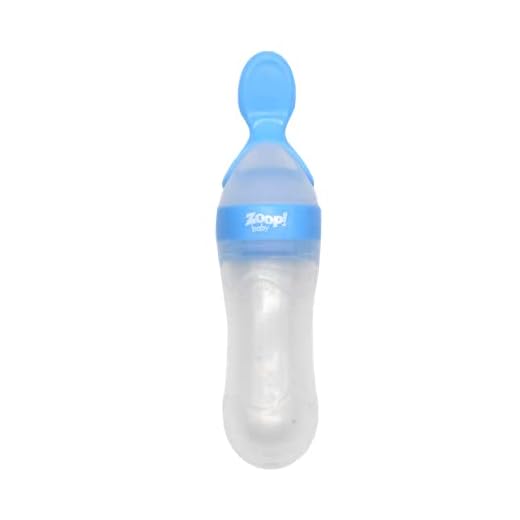 Colher Dosadora Baby Azul 90 ml Zoop Toys