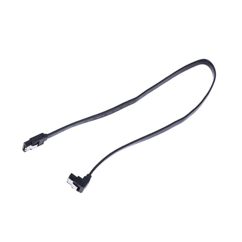 Cable de datos SATA 3.0 III para SSD y HDD 46.5 cm negro
