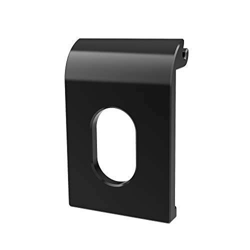 Couvercle de Batterie Couvercle de Porte Latéral Adapté pour Hero 11 Mini Caméra Noire, Hero 11 Mini Métal Noir Couvercle Latéral Accessoires de Protection Contre Les Chutes (b)