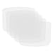 Produktbild Cabilock 5pcs Gesichtsschild Ersatz Transparent Visier Schutzschild Ohne Rahmen Gesicht Augen Gesichtsabdeckung Wasserfest Spritzschutz Küche Garten