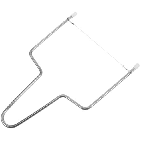 UTHCLO 2pezzi Affettatrice Per Formaggio Con Filo Acciaio Inossidabile Per Tagliare Formaggio e Burro Strumento Maneggevole Per Preparazioni Culinarie Facili e Veloci