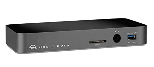 OWC USB-C Dock（Mac/Windowsパソコン向けUSB 3.1 Gen 1対応ドッキングステーション）アミュレットオリジナル日本語クイックガイド付き