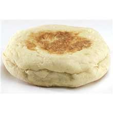 European Bakers Premium Fork Split Plain English Muffin, 2 Ounce - 6 per pack -- 12 packs per case.