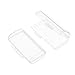 Heyiarbeit Battery Storage Case Holder Box for 2 AAA Batteries, Clear Color (5 Pack)