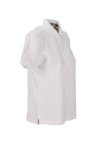 Polo blanco Barbour transpirable y cómodo para evitar el calor con estilo 6