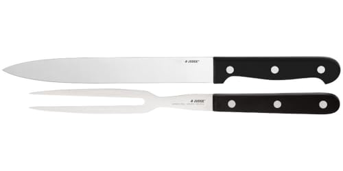 Judge Carving Knife and Fork Set, High Grade Stainless Steel, Dishwasher Safe - Image 2