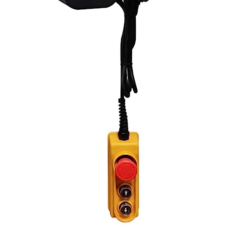 Guincho de Coluna Elétrico Motomil 500/1000kg 12/6M H-A-107-1 1700W Monofásico 220V