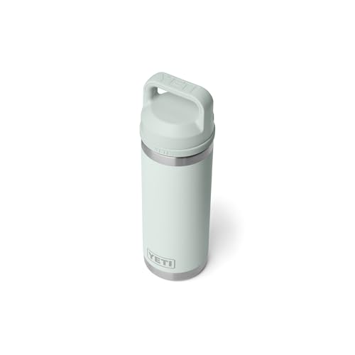 Image of YETI Rambler 18 oz Bottle, Leakproof, Vacuum Insulated, Stainless Steel with Chug Cap, Ridgeline