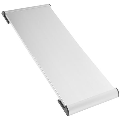 ORFOFE Placa de Identificación para Puerta de Oficina en Aluminio, Tamaño 12x28 Cm, Placa de Letrero Metálico en para Etiquetas y Señalización en Paredes, Uso en Oficinas y