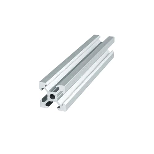 Profilé aluminium 2020 argenté 300mm de haute précision géométrique - 4