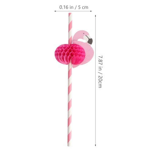 NOLITOY 25 pitillos de papel decorativos y biodegradables miniatura 2