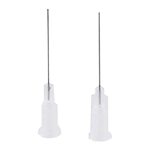 Fhis Dispensing 1 Inch Tubing Length,W/ISO Standard Precision Blunt Dispensing Tip 27G PP Safety Lock Hub Pack of 1000