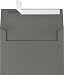 A7 Invitation Envelopes w/Peel & Press (5 1/4 x 7 1/4) - Smoke Gray (50 Qty) | Perfect for 5x7 Cards, Holiday Greetings, Invitations and Photos | Printable | 80lb Paper | EX4880-22-50