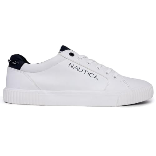 Image of Nautica Men's Casual Shoe, Classic Lace-Up Low Top Loafer, Fashion Sneaker - in Medium & Wide Width Sizes