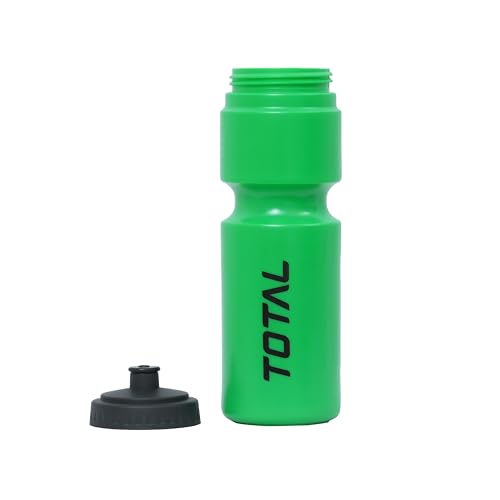 Image of TOTAL Sipper Bottle for Gym, Running, Cycling | BPA-Free Sports Water Bottle with Push /Pull Leakproof Cap | Lightweight, Durable & Reusable Bottle for Outdoor Fitness Use | Green 800 ML