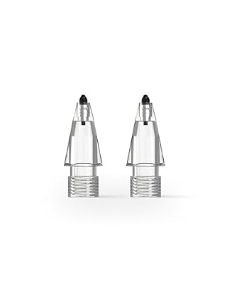 Metapen Air-Flex Tips Softer Pencil Tips 2 Pack, Quieter iPad Pencil Pro Nibs for Pencil