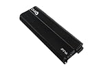 DOWN4SOUND JP34 AB Black Gloss 4 Channel Car Audio Amplifier | 590W RMS Class AB Power Amp | Car Stereo Speaker Amplifier | High-Performance Automotive Sound