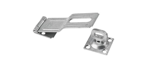 Image of National Hardware V32 4-1 /2 inch Swivel Staple Safety Hasp in Galvanized (1)