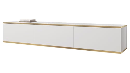 Mirjan24 TV Lowboard Orenate 175, Griffloses Öffnungssystem, 3...