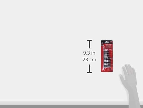 Miniatura 3 de Powerbuilt - Juego de llaves hexagonales de 8 piezas de 38" Drive Mm Zeon, herramientas manuales, enchufes - Broca hexagonal, enchufes - Unidad de