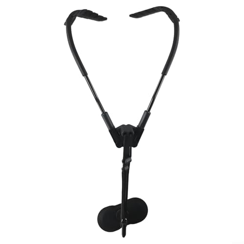 ZiStarlilife Correa de saxofón Arnés de saxofón Correa de hombro Soporte de tres puntos Ajustable Saxofón Woodwinds Correas Soporte para Saxofón Alto Barítono Tenor Saxofones
