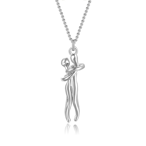 Collier cadeaux d'anniversaire Fajewelry en argent sterling pour couple