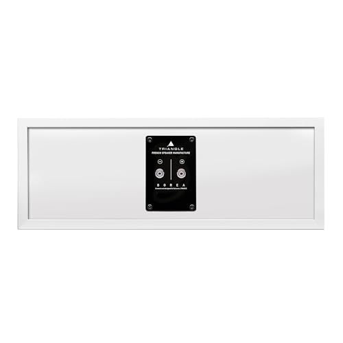 Image of triangle BRC2 Center Channel Speaker - 2 Way Design - 25mm Silk Dome Tweeter (White)
