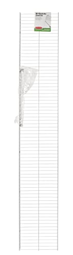 Rubbermaid Wire Shelving, 6-Foot By 12-Inch Kit, White, Closet/Pantry Shelves For Clothes/Shoes In Home/Bathroom/Kitchen #TOP3