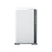 Produktbild DS223j 2-Bay Diskstation NAS (Realtek RTD1619B 4-Core 1.7 GHz 1GB DDR4 Ram 1xRJ-45 1GbE LAN-Port) 24TB Bundle mit 2X 12TB Synology Plus-Serie HDDs (HAT3300-12T)