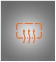 Burco 5546H Convex Passenger Side Power Replacement Mirror Glass Heated for 2013 INFINITI QX56, 2014-2016 INFINITI QX80