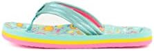 Reef Kids Girls Sandals, Kids Ahi, Love Rainbow, 5 | Image 4