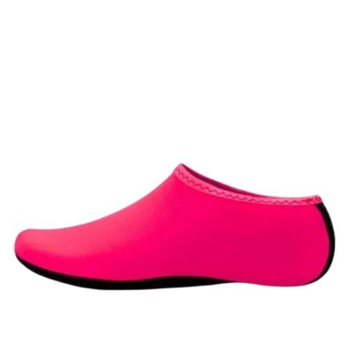 Boolavard Zapatillas de Deporte acuático Barefoot Calcetines de Yoga Aqua de Secado rápido para Hombres, Mujeres y niños (S - 36-37 EU, Rosa)