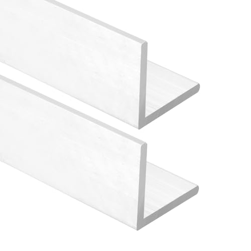 MECCANIXITY 7.87 Inch Aluminum Angle Stock,1-3/16