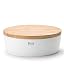 Brottopf Continenta oval mit Holzdeckel 36 x 23 x 13,5 cm