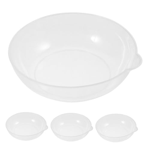 Alipis 4 Piezas De Pesaje De Cocina Báscula Digital Portátil Báscula De Cocina Balanza Electrónica Bandeja De Pesaje De Comida Para Perros Bandeja De Pesaje Reutilizable Bandeja De