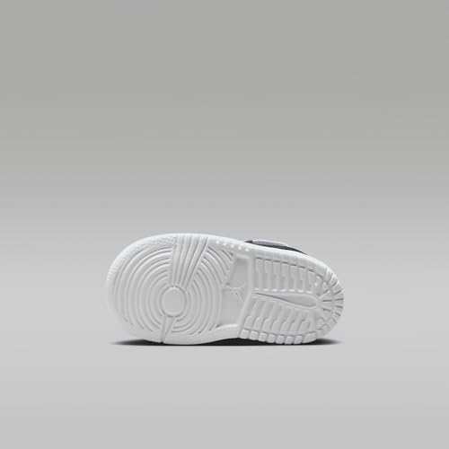 Jordan 1 Low Alt SE Baby/Toddler Shoes (FQ8710-100, White/Hyper Royal/Hyper Jade/Black) Size 42